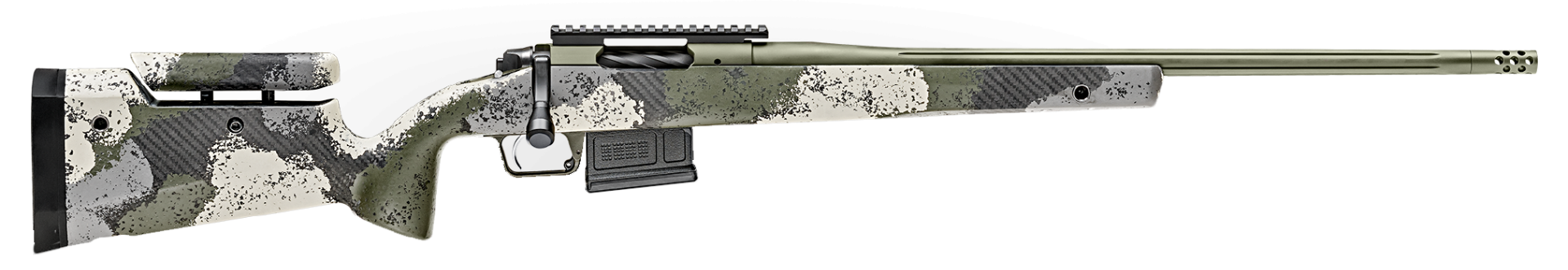 Springfield Armory 2020 WayPoint Evergreen Camo 6.5 Creedmoor 22 Barrel 5-Rounds Adjustable Cheek Comb image