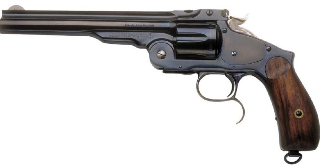 Taylors and Co Russian Walnut .45 LC 6.5 Barrel 6-Rounds with Blade Front Sight - Taylors And Co