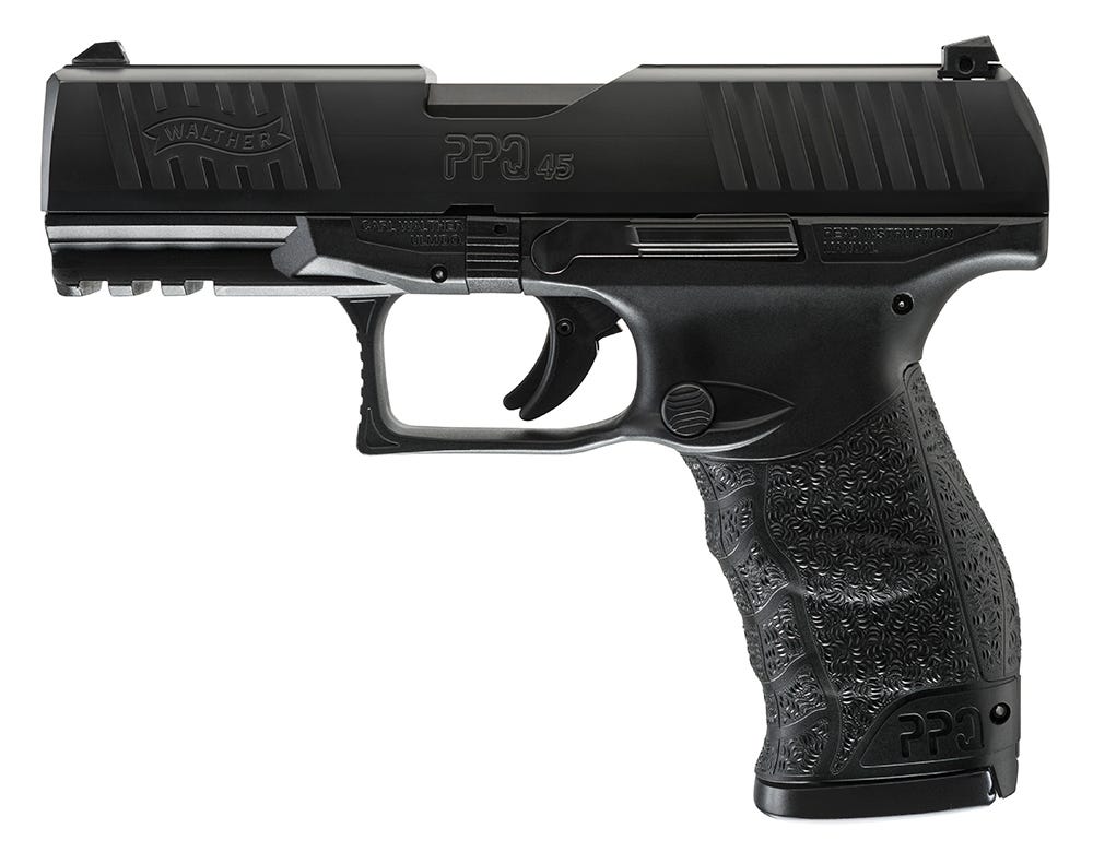 Walther PPQ M2 .45 ACP 4.25 Barrel 12-Rounds Adjustable Sights - Walther Arms