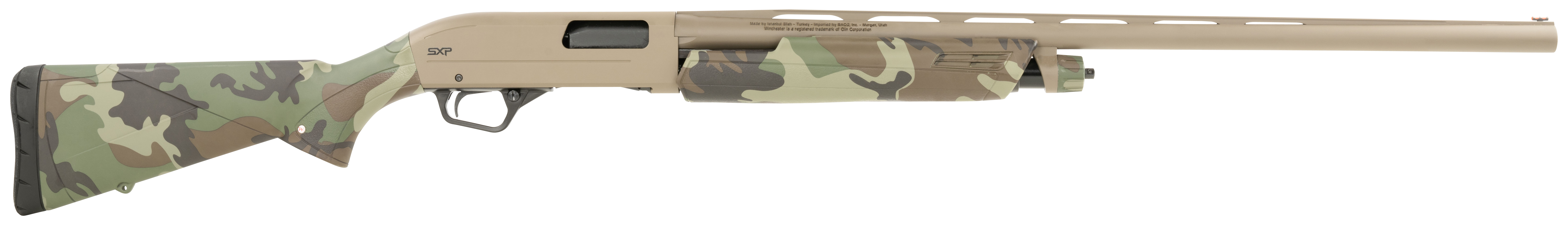 Winchester SXP Hybrid Hunter Woodland / Flat Dark Earth 12 GA 26 Barrel 3-Chamber 4-Rounds image