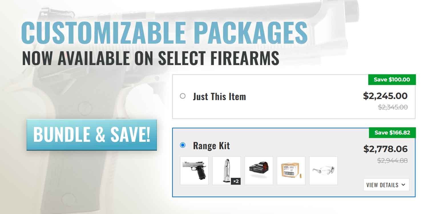 Bundle and Save with Custom Packages