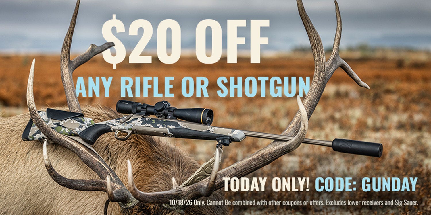 Sunday, Gun Day - Save $20