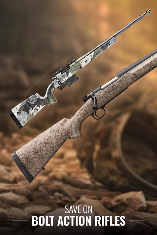 Wide Selection of Bolt Action Rifles in Stock 