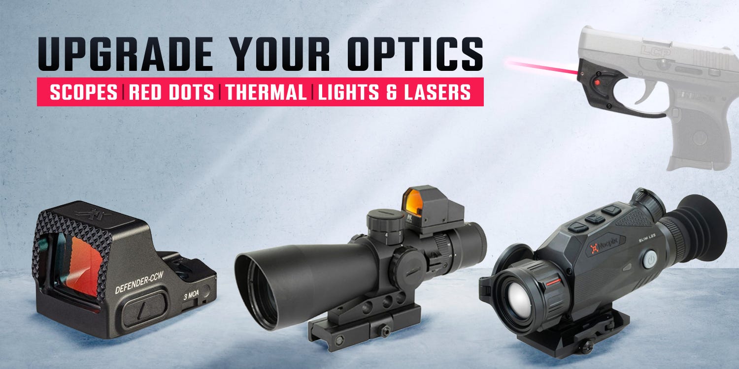 Optics, Sights, Lights, & Lasers