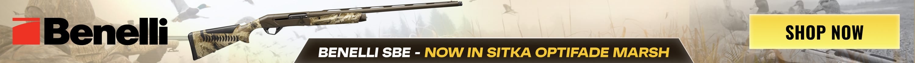 Benelli Super Black Eagle 3 - now in Sitka Optifade Marsh