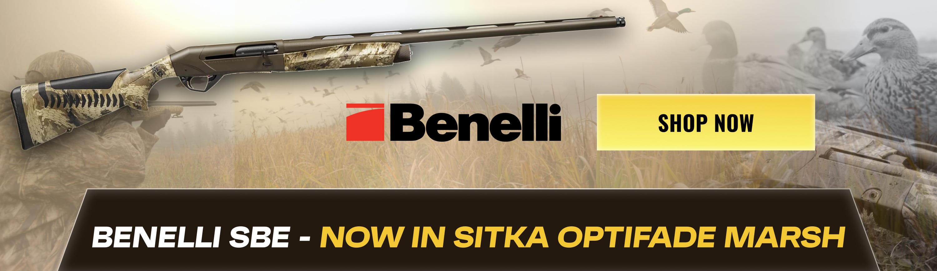 Benelli Super Black Eagle 3 - now in Sitka Optifade Marsh